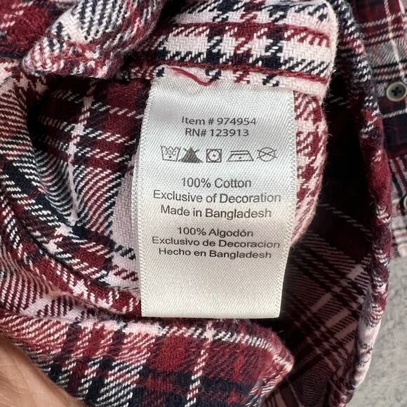 Jachs Flannel Shirt Large 100% Cotton - Picture 3 of 5